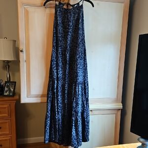 Old Navy  Leopard Print Maxi Dress